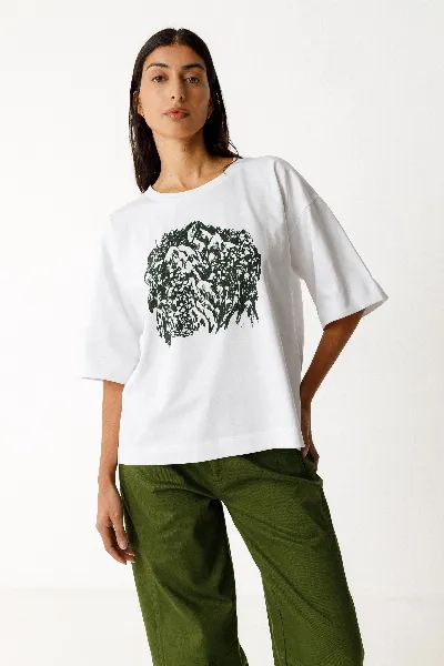 SKFK SKFK Damen vegan T-Shirt Lariz