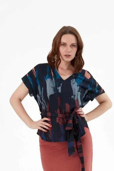 WiDDA berlin WiDDA berlin Gemusterte Bluse ALUNA aus Tencel®