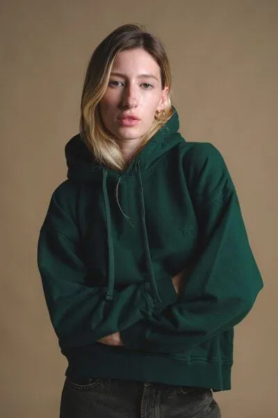 Trendsplant Trendsplant Women's Essential Garment Heavyweight Oversized Hoodie Botanical Garden