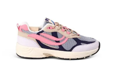 Genesis Footwear Genesis Footwear Sneaker - G-Eco`99 Multi Colour Grey/Navy/Pink
