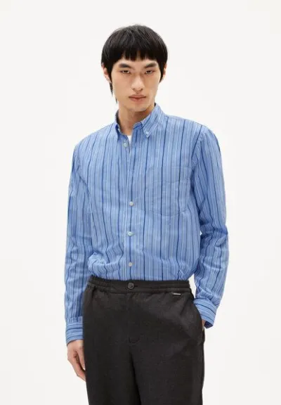 ARMEDANGELS ARMEDANGELS GAVRAA STRIPES Herren Hemd aus Bio-Baumwolle