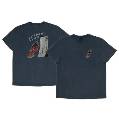 Nudie Jeans Nudie Jeans Herren T-Shirt RoyBasement Tracks - Blue