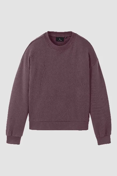 recolution Recolution Damen vegan Sweatshirt Nerine Dark Grape