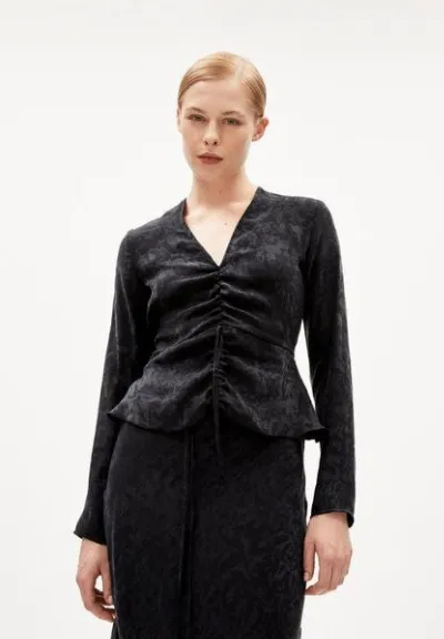 ARMEDANGELS ARMEDANGELS ANAYAA JACQ Damen Bluse Regular Fit aus TENCEL Lyocell Mix