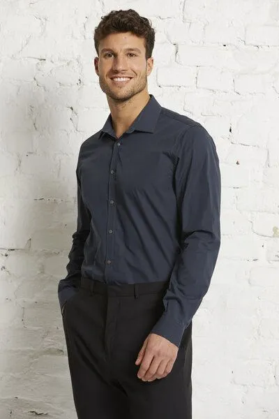 Wunderwerk Wunderwerk Herrenhemd aus Bio-Baumwolle Metro shirt slim male
