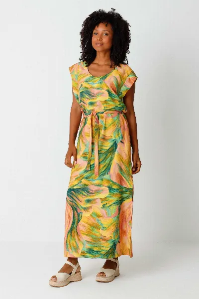 SKFK SKFK Damen vegan Kleid Tebe Mehrfarbig