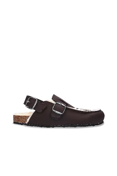 NAE NAE Herren vegan Clogs Medan Braun