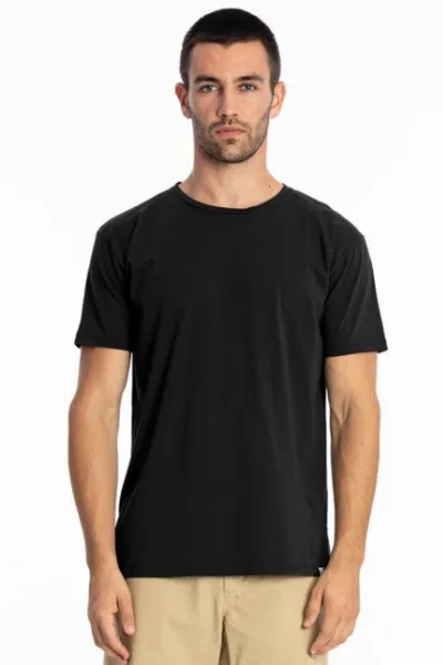 RAVENS VIEW IBIZA RAVENS VIEW IBIZA Herren vegan T-Shirt Basic Azur