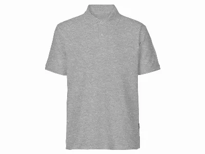 Neutral Neutral Bio-Herren-Poloshirt, 235 g/m² grau,
