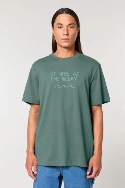 Zeachild Zeachild As Free As The Ocean Shirt Unisex Bio