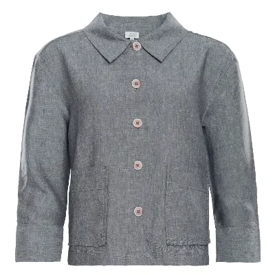 Living Crafts LIVING CRAFTS - Damen Jacke - Grau