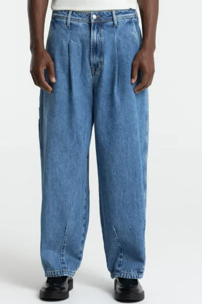 Kings Of Indigo Kings of Indigo Herren vegan Hose Sabium Blue Reef