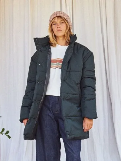 TWOTHIRDS TWOTHIRDS Winterjacke Vegan HIRADO aus recyceltem Polyester