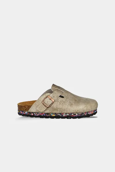 Nuoceans Nuoceans Herren vegan Clogs Stein Grau Taupe