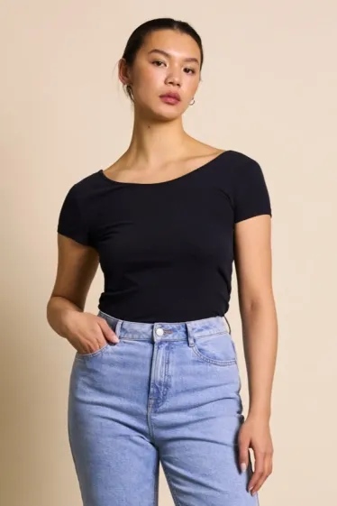 JAN N JUNE JAN 'N JUNE Damen vegan T-Shirt Ballerina Aloe Soft