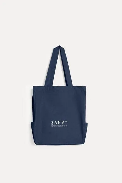 SANVT SANVT Die Perfekte Canvas Tasche - Dunkelblau