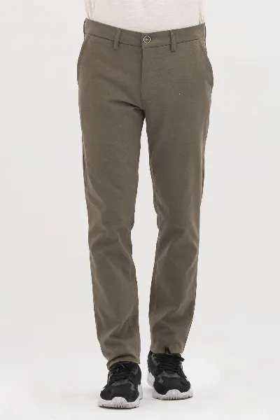 ORGANICATION ORGANICATION Herren vegan Dehnbare Hose Khaki