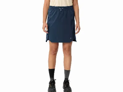 Vaude VAUDE Damen-Mini-Rock 'Skomer V' mit integrierter Innenhose, dark sea,