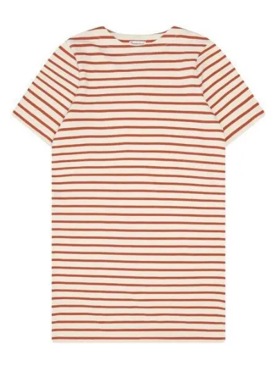 KnowledgeCotton Apparel KnowledgeCotton Apparel T-Shirt-Kleid mit Streifen aus Bio-Baumwolle
