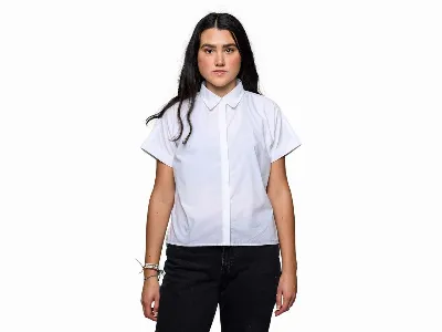 MELA MELA Bio-Damen-Bluse NILAY weiß,