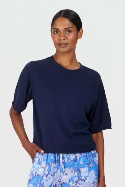 KOMODO KOMODO Damen vegan T-Shirt Camille Marine