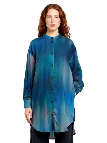 Dedicated DEDICATED Shirt Ljunga Abstract Light Multi Color
