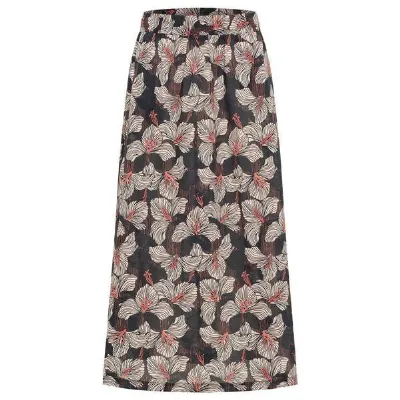LANIUS LANIUS Midi-Rock print bloom