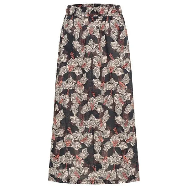 LANIUS LANIUS Midi-Rock print bloom