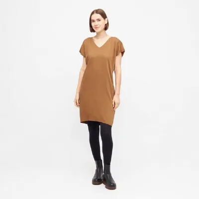 WiDDA berlin WiDDA berlin Kleid CARO aus Viskose in Curry