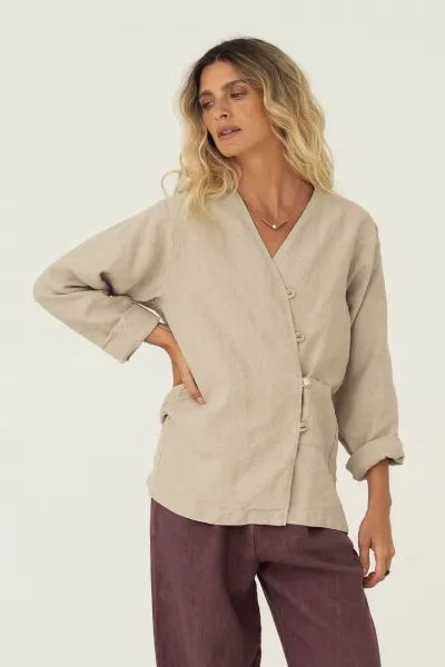 Näz Näz Damen vegan Hemd Emilia