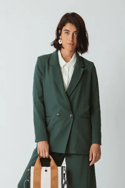 SKFK SKFK Damen vegan Blazer Atxa Grün