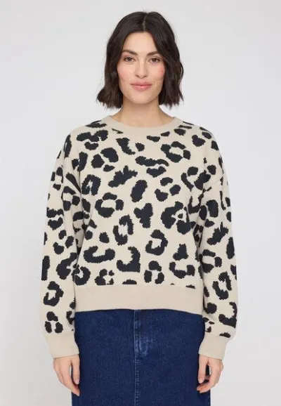Mazine Mazine Baumwollstrickpullover Leo