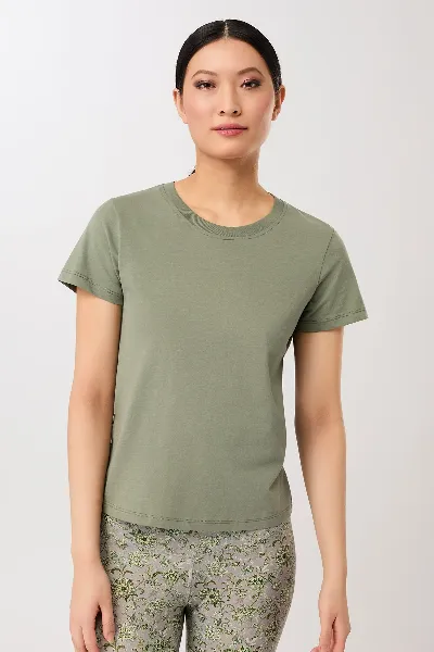 mandala MANDALA Damen vegan T-Shirt The Everyday Anthrazitgrün