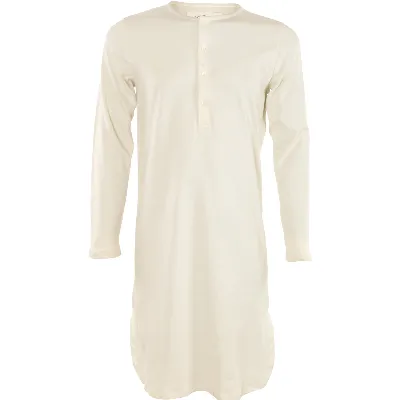 Living Crafts LIVING CRAFTS - Unisex Retro-Nachthemd - Beige