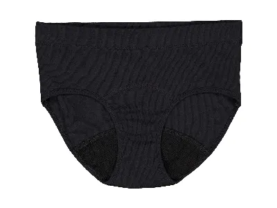 müsli by GREEN COTTON Periodenslip Black