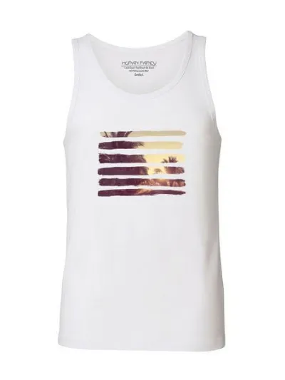 Human Family Human Family Herren Sommer Tanktop aus Bio Baumwolle Jump - Nature Stripes