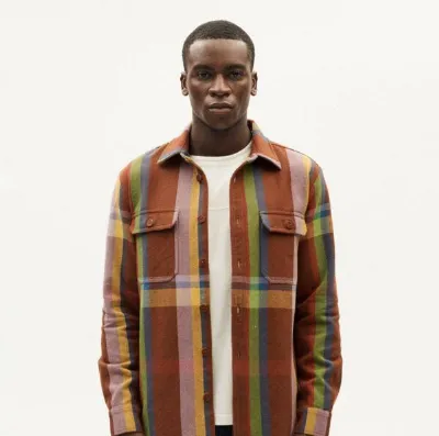 thinking mu thinking mu Hemd - Lucas Overshirt - aus Bio-Baumwolle