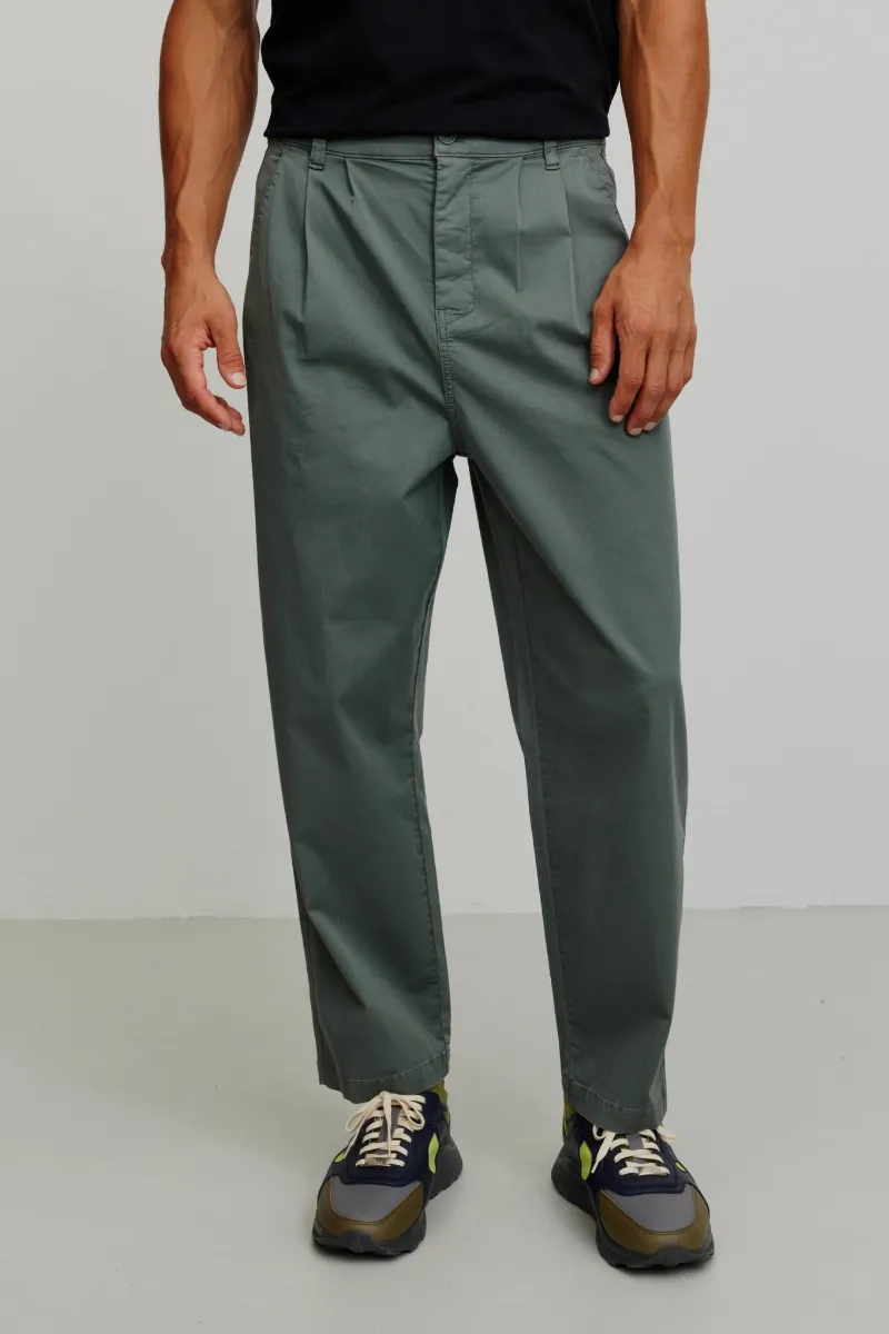 recolution Recolution Herren vegan Chinos Catmint Eukalyptus