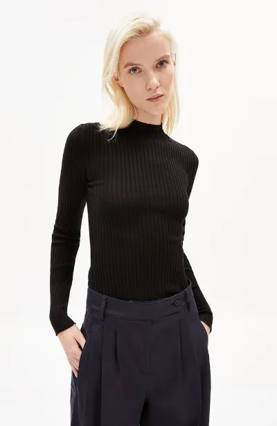 ARMEDANGELS ARMEDANGELS Damen vegan Gerippter Pullover Alaania