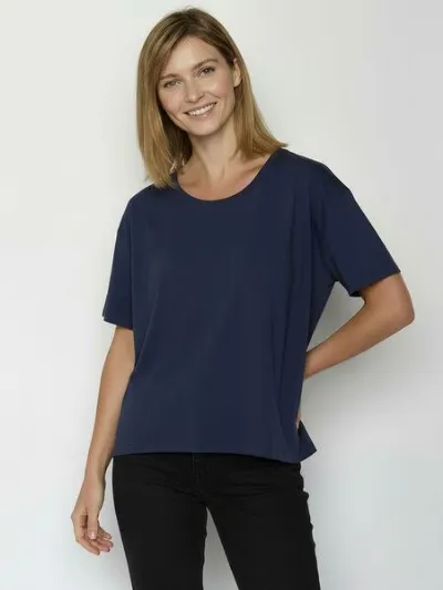 GreenBomb GREENBOMB Basic Feel - Lässiges T-Shirt aus Bio-Baumwoll-Mix / GOTS / Fair & Vegan