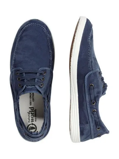Natural World natural world Vegan Herren Halbschuh washed - Old Elbrus