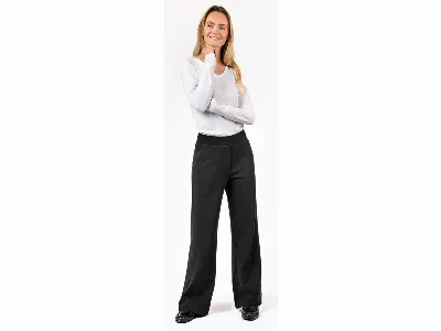 Living Crafts Living Crafts Bio-Damen-Stoffhose TAMINA mit Seitentaschen, black,