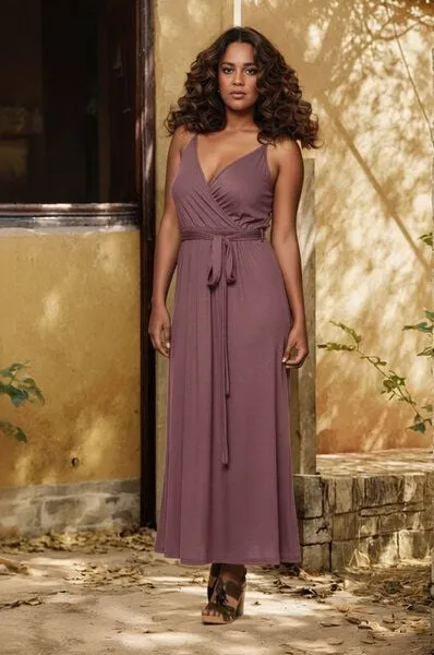 Ingoria Ingoria MIRA Maxikleid (Uni) TENCEL Modal