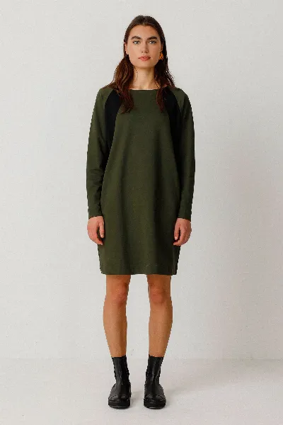 SKFK SKFK Damen vegan Kleid Ameli Grün