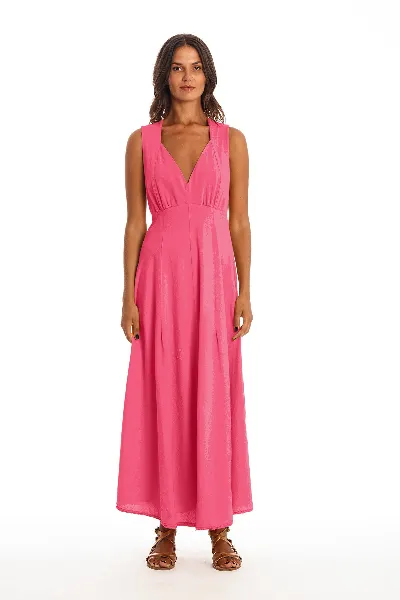RAVENS VIEW IBIZA RAVENS VIEW IBIZA Damen vegan Kleid Wien Candy Rot