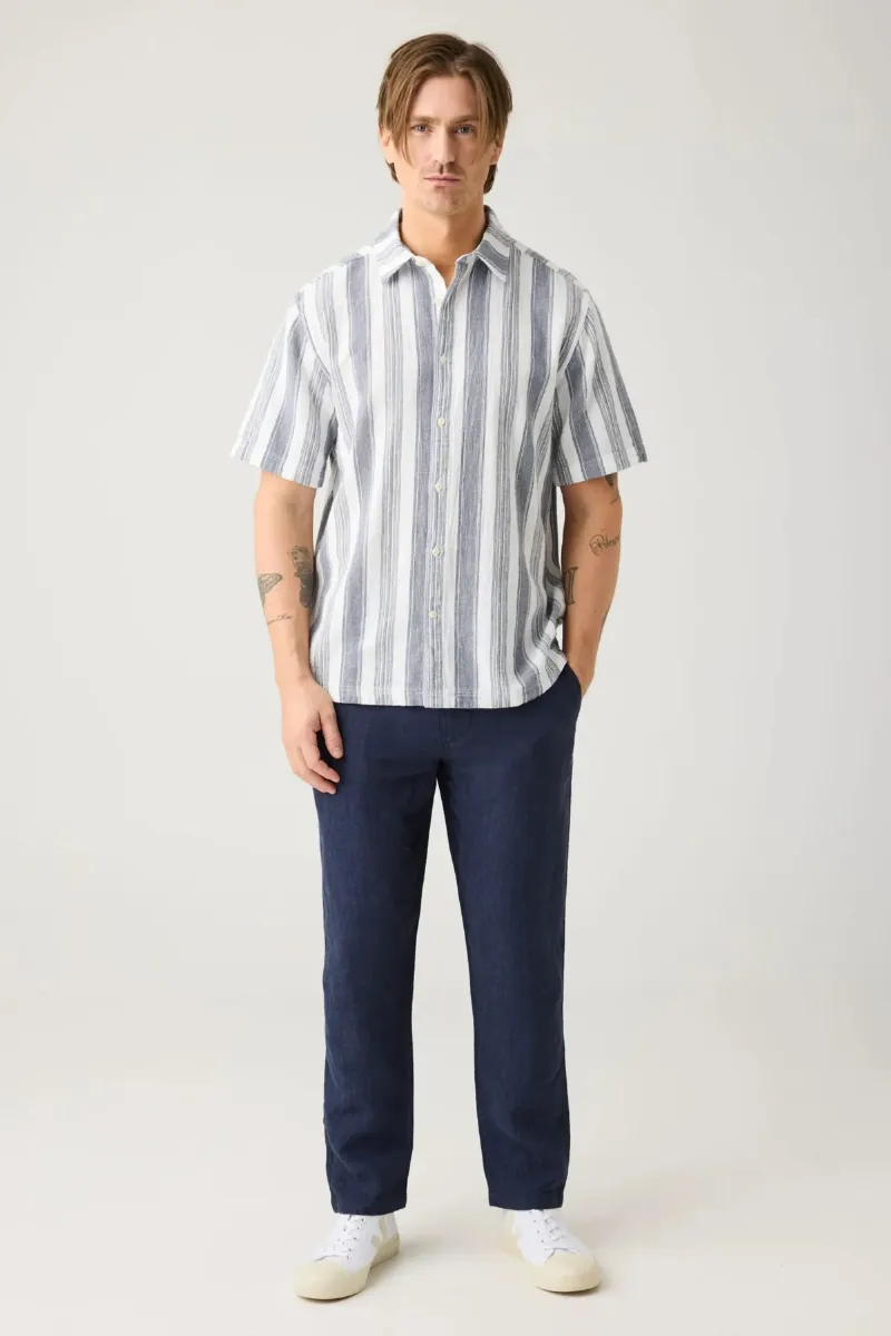 KnowledgeCotton Apparel Hose Chuck Leinen