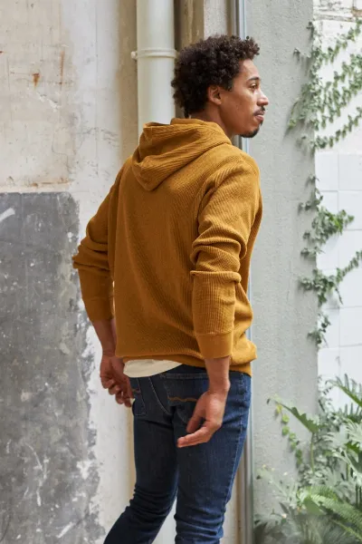 TWOTHIRDS TWOTHIRDS Herren vegan Hoodie Penida Gold