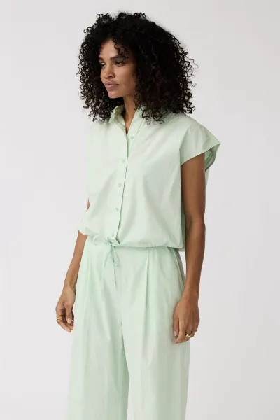Alchemist Alchemist Damen vegan Bluse Flora Celadon Grün