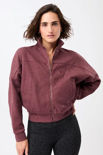 mandala MANDALA Damen vegan Jacke Blouson Rosenholz