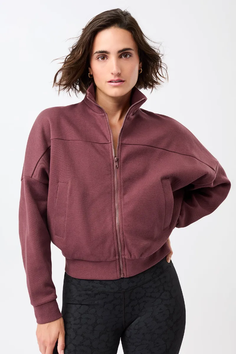 mandala MANDALA Damen vegan Jacke Blouson Rosenholz
